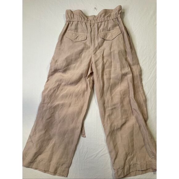 Club Monaco Anreannah Paperbag Pants In Mauve, size 00 - Picture 5 of 10